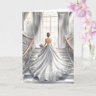 Bride Wedding Card Karte