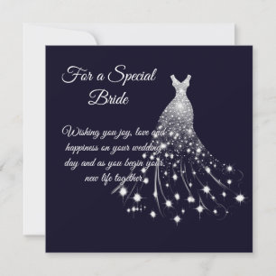 Bride Wedding Card Karte