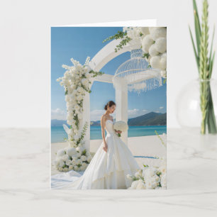 Bride Wedding Card Karte