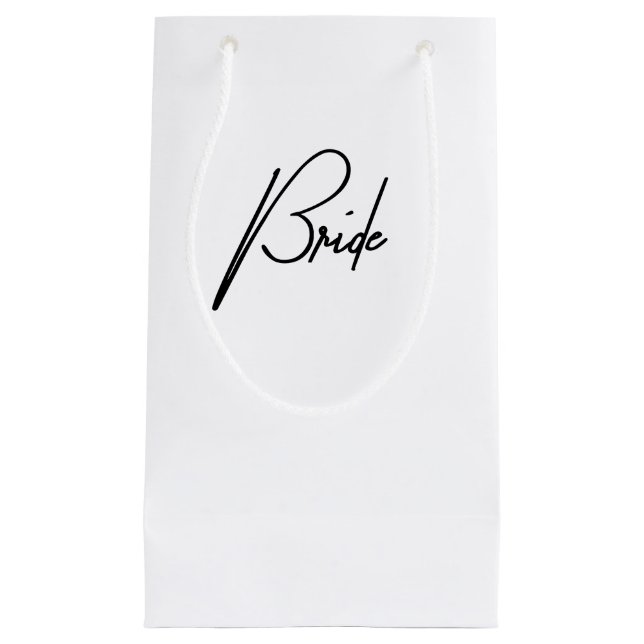 Bride Wedding Geschenktasche - Junggeselinnen-Absc Kleine Geschenktüte (Vorderseite)