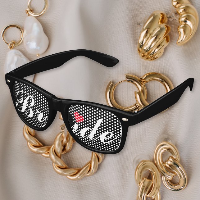 Bride Wedding Junggeselinnen-Abschied Cool Black S Sonnenbrille (Bride Wedding Bachelorette Party Cool Black Shades)