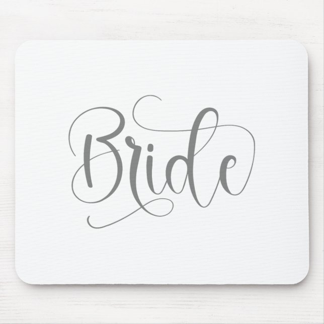 Bride Wedding Junggeselinnen-Abschied Spooky Saiso Mousepad (Vorne)