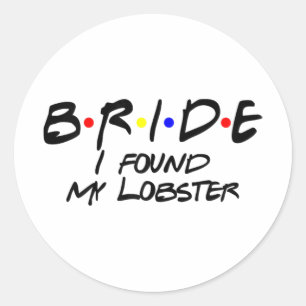 Bride Wedding Junggeselinnen-Abschied Spooky Saiso Runder Aufkleber