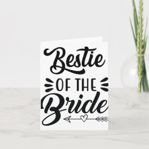Bride Wedding Party Familie Bridal Sh Karte