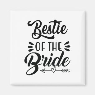 Bride Wedding Party Familie Bridal Sh Magnet