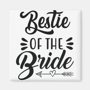 Bride Wedding Party Familie Bridal Sh Magnet