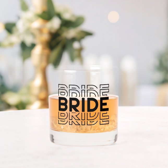 Bride Whiskyglas (Insitu (Hochzeit))