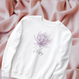 Bride 'Wifey' Pink Lotus Sweatshirt