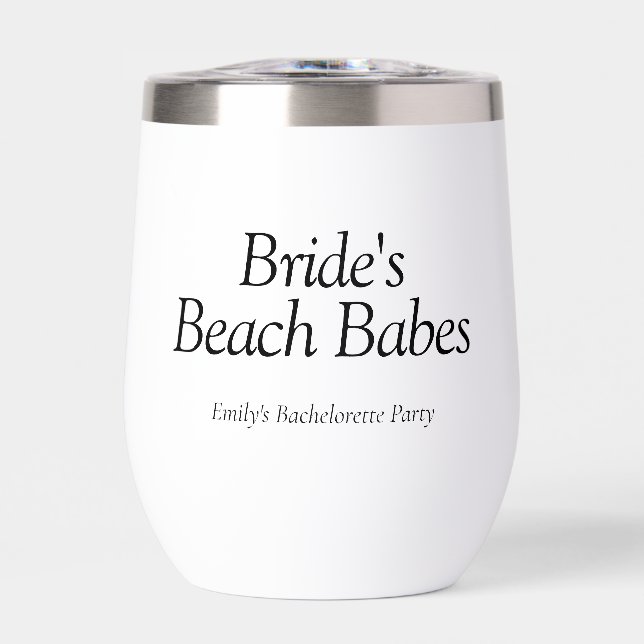 Brides Beach Babes Zitat Bachelorette (Vorderseite)