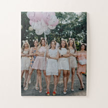 Bride's Besties Wedding Bridesmaids DIY Foto hinzu