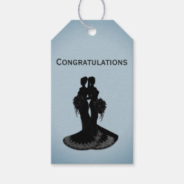 Brides Blue Wedding Geschenkanhänger