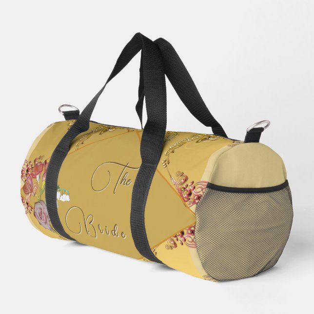 Brides Blumenbeutel Duffle Bag (Rechte Ecke)