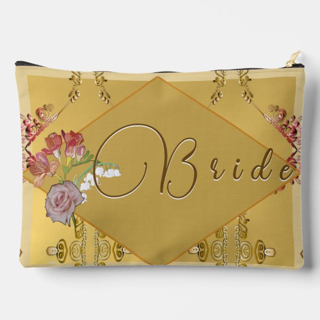 Brides Blumenbeutel Zubehörtasche (Rückseite)