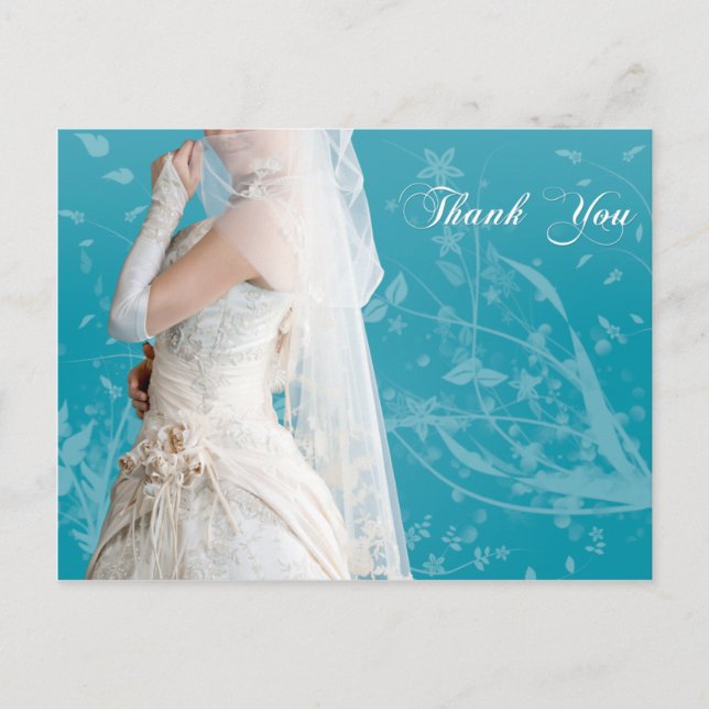 Bride's Dankeschön Karte (Vorderseite)
