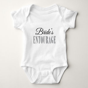 Bride's Entourage Baby Strampler