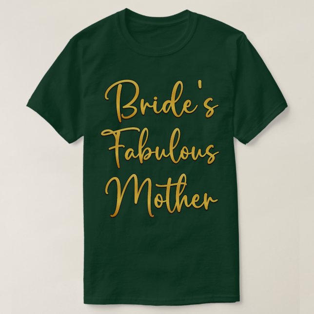 Brides fabelhafte Polterabend Bridal Idee T-Shirt (Design vorne)