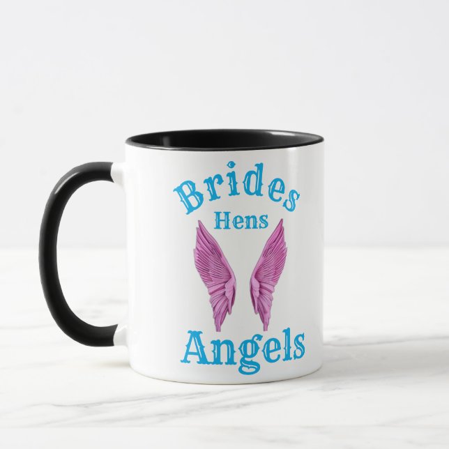 Brides Hens Angels Tasse (Links)