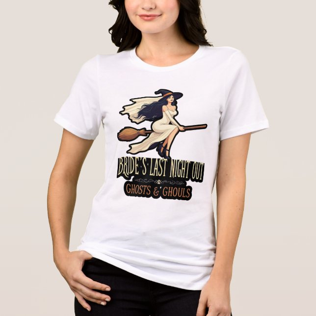 BRIDE'S LETZTE NACHT Tri-Blend SHIRT (Vorderseite)