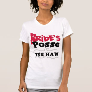 Bride's Posse Junggeselinnen-Abschied Tshirts