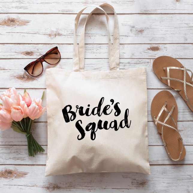 Bride's Squad Custom Brautparty Tasche (Von Creator hochgeladen)