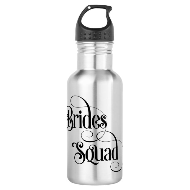 Brides Squad Edelstahlflasche (Vorderseite)