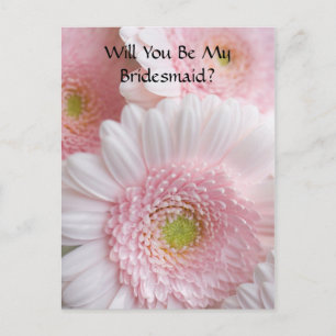 Bridesmaid-Anfrage Postkarte