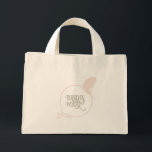 Bridesmaid Art Nouveau Blush Butterfly Mini Stoffbeutel<br><div class="desc">Rosa Vintager Jugendstil-Schmetterling "Bridesmaid" Geschenktasche. Eine Geschenktüte kann eine schöne Möglichkeit sein, um Ihren Brautmädchen für ihre Liebe und Unterstützung an Ihrem besonderen Tag zu danken. Diese Brides Maid Tote Tasche eignet sich hervorragend für Geschenke wie personalisierte Spiegelkonfektionen, Mini-Champagner-Flaschen, angesagte Flaschen und Satin-Roben. Ideal für so viele Hochzeitsfeiern... eine durchdachte...</div>