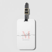 Bridesmaid Bachelorette Bride Name Script Monogram
