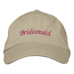 Bridesmaid Bestickte Baseballkappe