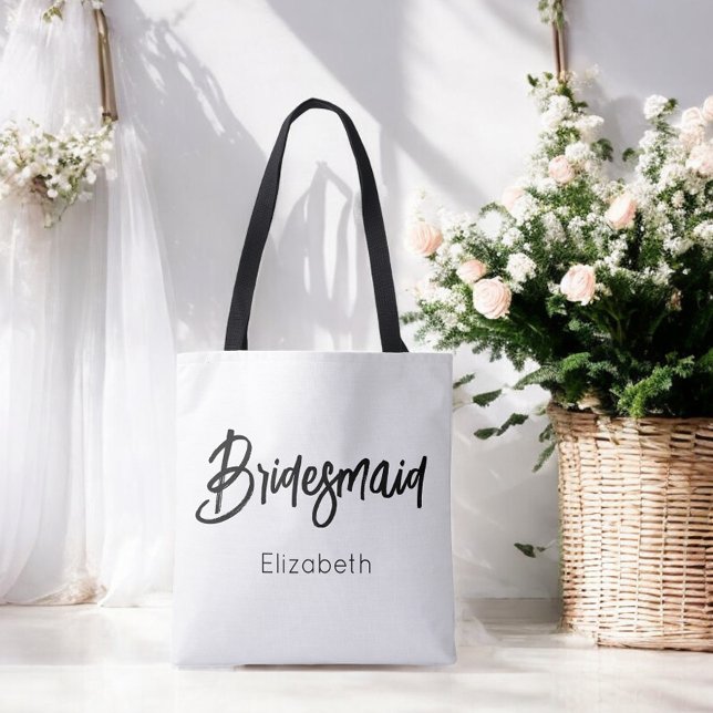 Bridesmaid Black White Wedding  (Von Creator hochgeladen)