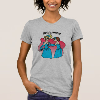 Bridesmaid (blau) T-Shirt