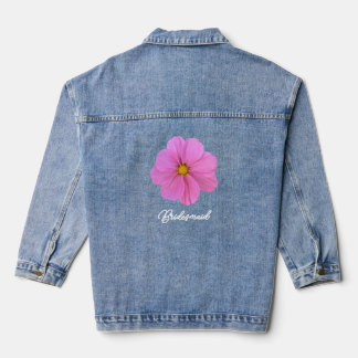 Bridesmaid Blume Denim Jacket Jeansjacke