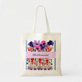 Bridesmaid Blume Wedding Verlobung Tote Bag Tragetasche