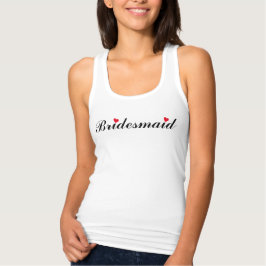 Bridesmaid Brautparty Junggeselinnen-Abschied Tank Top