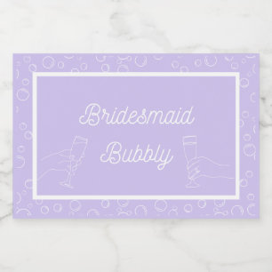 Bridesmaid Bubbly Mini Parco Tassino Labrador