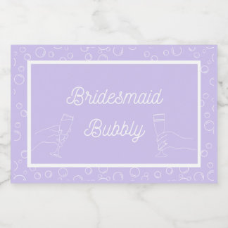 Bridesmaid Bubbly Mini Parco Tassino Labrador