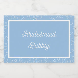 Bridesmaid Bubbly Mini Sparkling Weinkeller