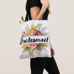 Bridesmaid Burgundy Hochzeit im Herbst Tasche<br><div class="desc">Brautjungfrau,  floral,  fallen zu Tasche. Ideal für Brautparty,  Bachelorette.</div>