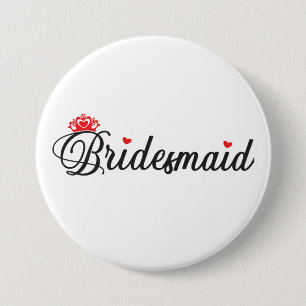 Bridesmaid Button