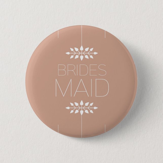 Bridesmaid Button (Vorderseite)
