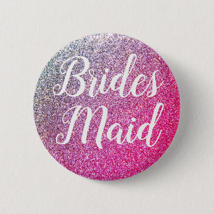 Bridesmaid button for bridal shower