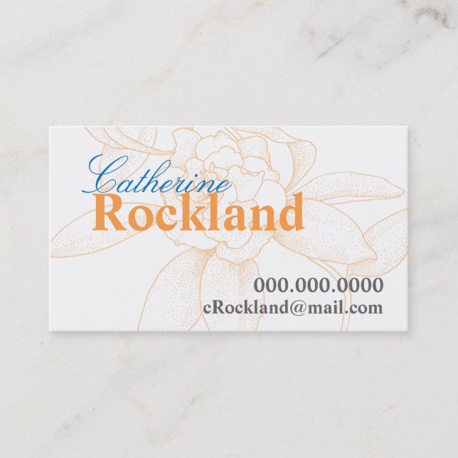 Bridesmaid Calling Card Geschenke Telefonnummerkarte (Vorderseite)