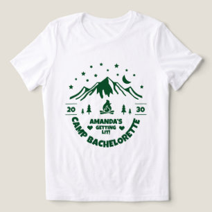 Bridesmaid Camp Junggeselinnen-Abschied Tri-Blend Shirt