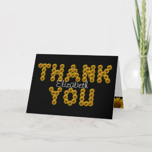 Bridesmaid Danke-Card — Individuelle Name Danke