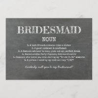 Bridesmaid Definition Funny Vorschlag