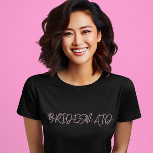 Bridesmaid Dusty Burgundy T-Shirt
