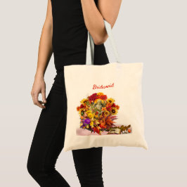 Bridesmaid Engagemenet Wedding Bridge Tote Bag Tragetasche