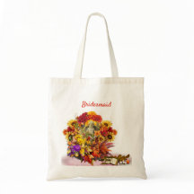 Bridesmaid Engagemenet Wedding Bridge Tote Bag