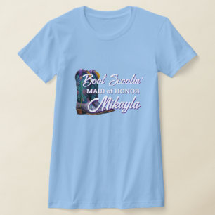 Bridesmaid Extravagant Cowboy Boots T-Shirt