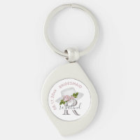 Bridesmaid-Geschenk Benutzerdefinierter Monogramm-